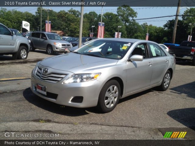 2010 Toyota Camry LE in Classic Silver Metallic