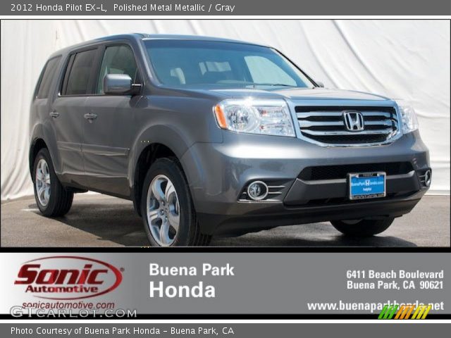 2012 Honda Pilot EX-L in Polished Metal Metallic