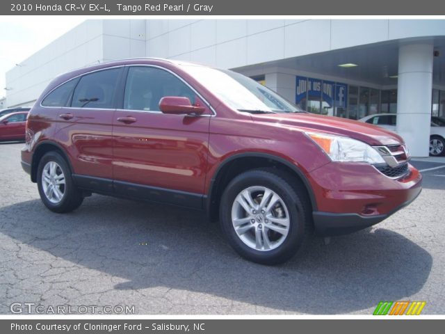 2010 Honda CR-V EX-L in Tango Red Pearl