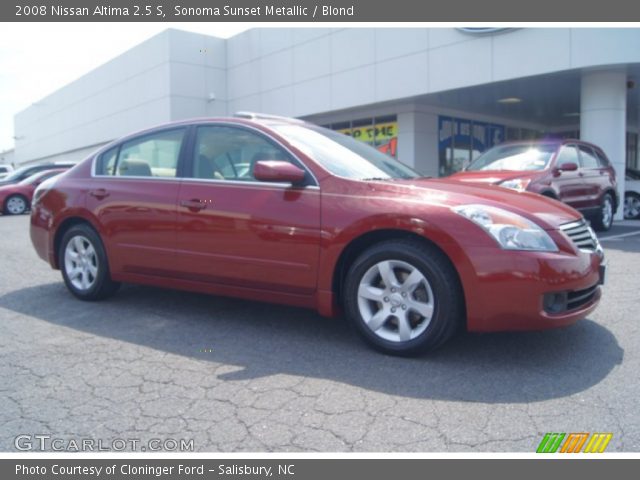 2008 Nissan Altima 2.5 S in Sonoma Sunset Metallic