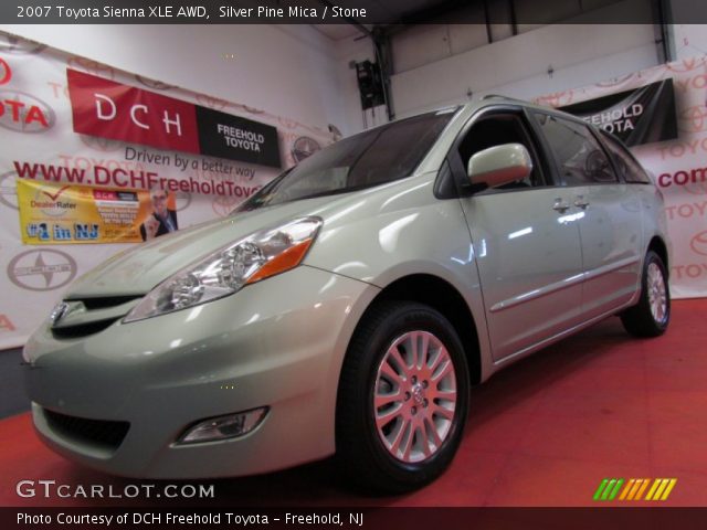 2007 Toyota Sienna XLE AWD in Silver Pine Mica