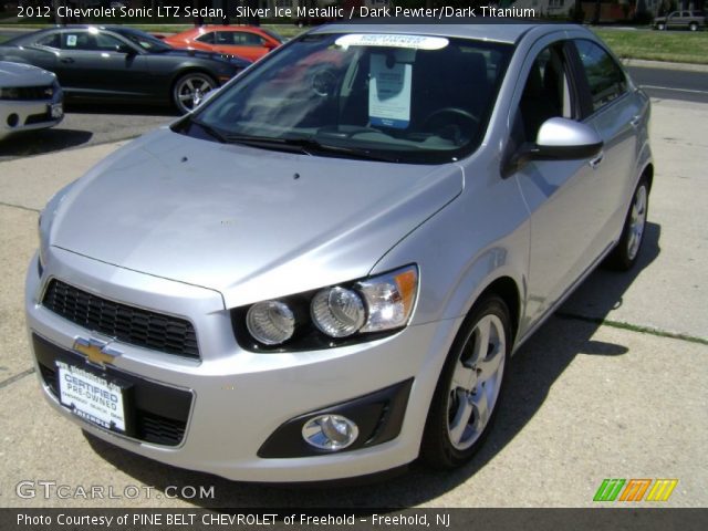 2012 Chevrolet Sonic LTZ Sedan in Silver Ice Metallic