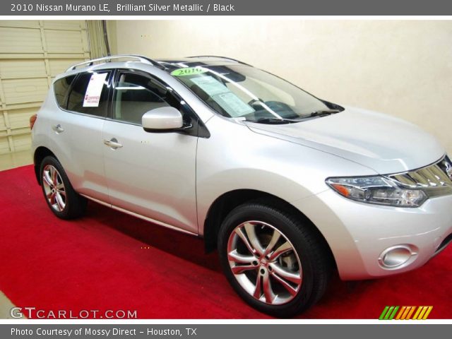 2010 Nissan Murano LE in Brilliant Silver Metallic