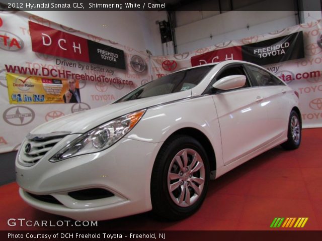 2012 Hyundai Sonata GLS in Shimmering White