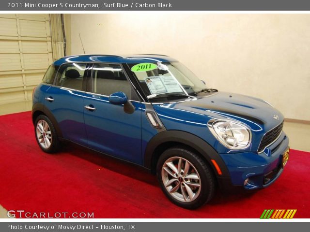 2011 Mini Cooper S Countryman in Surf Blue