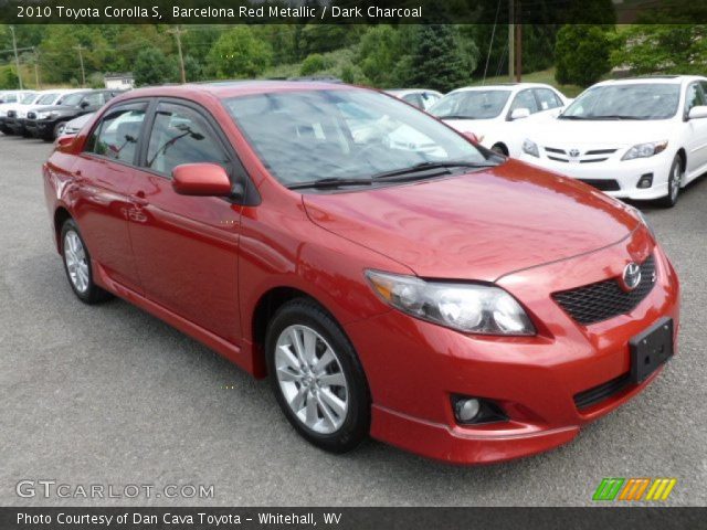 2010 Toyota Corolla S in Barcelona Red Metallic