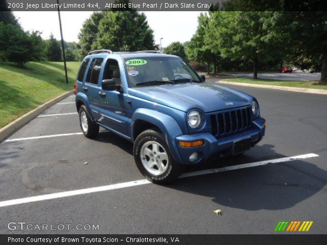 2003 Jeep Liberty Limited 4x4 in Atlantic Blue Pearl