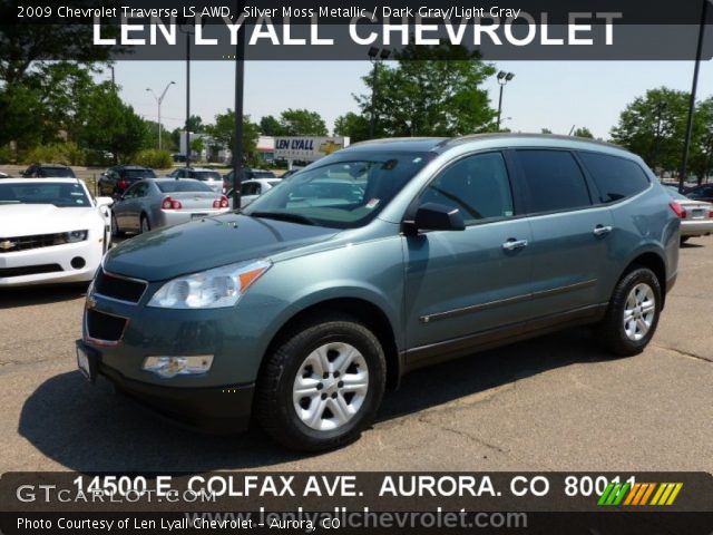 2009 Chevrolet Traverse LS AWD in Silver Moss Metallic