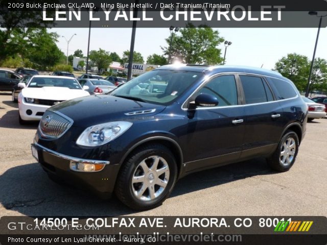 2009 Buick Enclave CXL AWD in Ming Blue Metallic