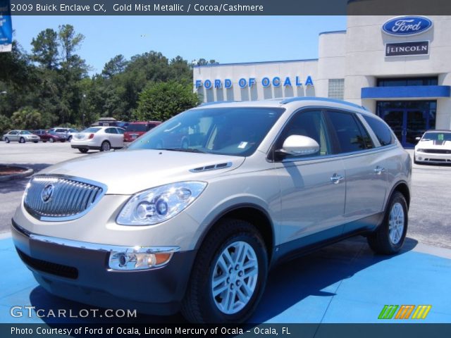 2009 Buick Enclave CX in Gold Mist Metallic