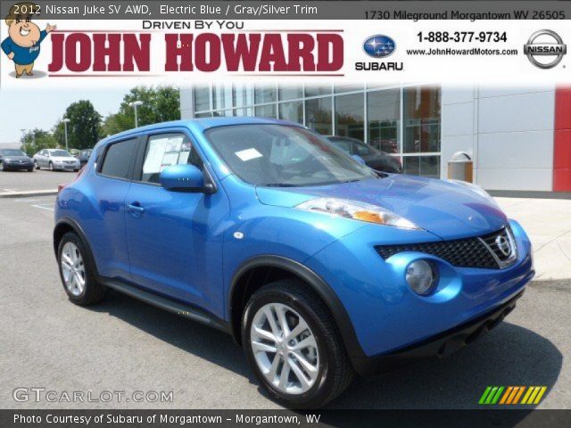2012 Nissan Juke SV AWD in Electric Blue
