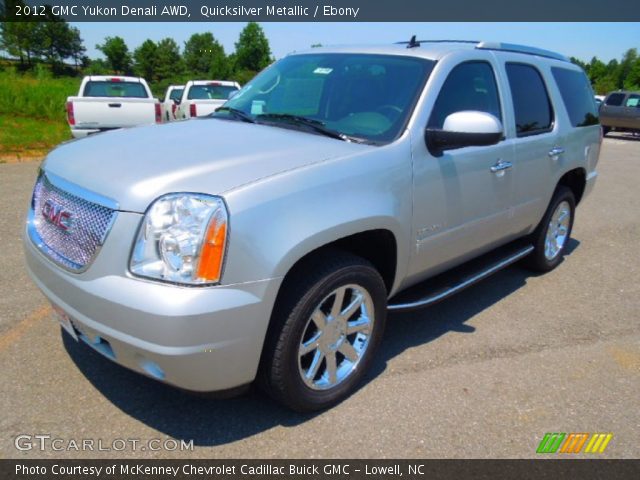 2012 GMC Yukon Denali AWD in Quicksilver Metallic