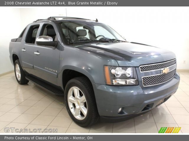 2008 Chevrolet Avalanche LTZ 4x4 in Blue Granite Metallic