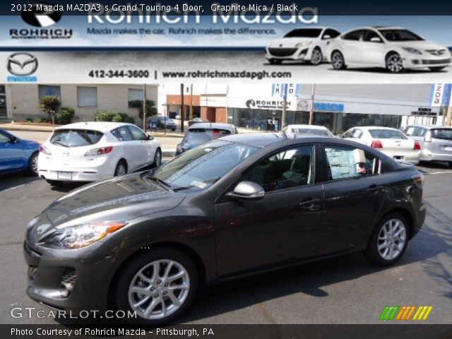 2012 Mazda MAZDA3 s Grand Touring 4 Door in Graphite Mica
