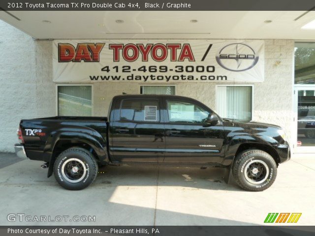 2012 Toyota Tacoma TX Pro Double Cab 4x4 in Black