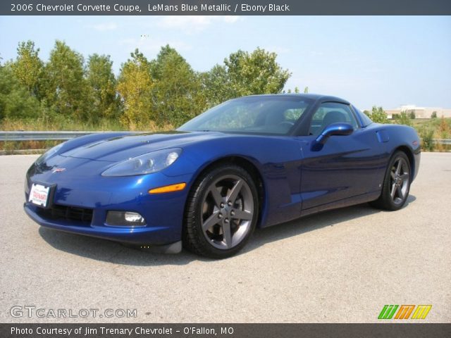2006 Chevrolet Corvette Coupe in LeMans Blue Metallic