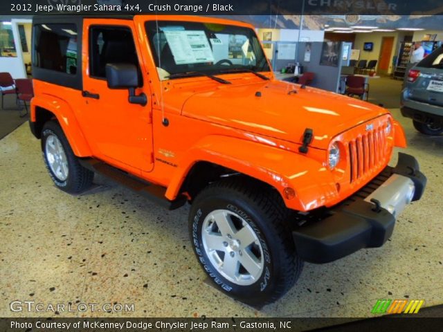 2012 Jeep Wrangler Sahara 4x4 in Crush Orange