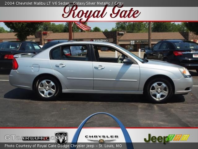 2004 Chevrolet Malibu LT V6 Sedan in Galaxy Silver Metallic