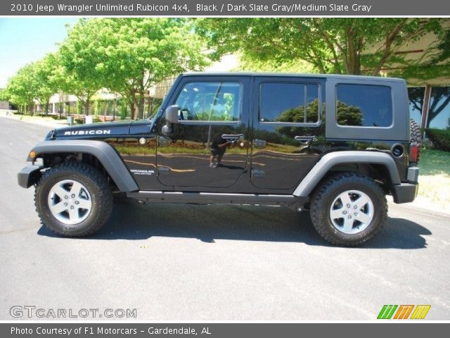 2010 Jeep Wrangler Unlimited Rubicon 4x4 in Black