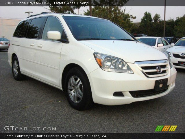 2007 Honda Odyssey EX-L in Taffeta White