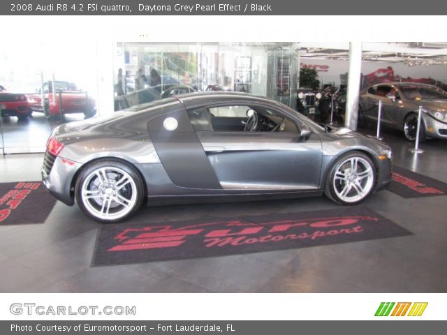 2008 Audi R8 4.2 FSI quattro in Daytona Grey Pearl Effect