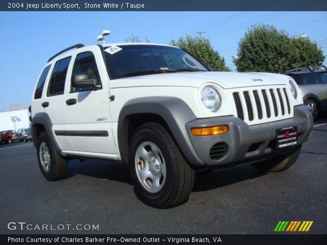 2004 Jeep Liberty Sport in Stone White