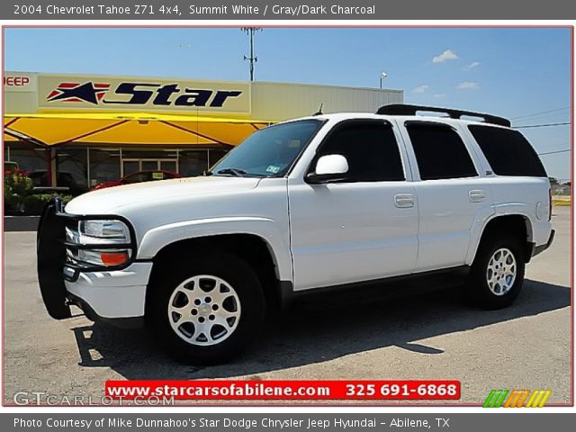 2004 Chevrolet Tahoe Z71 4x4 in Summit White
