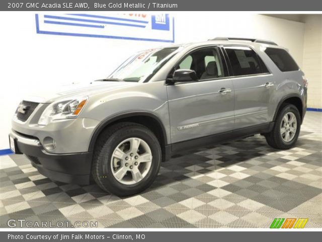 2007 GMC Acadia SLE AWD in Blue Gold Metallic