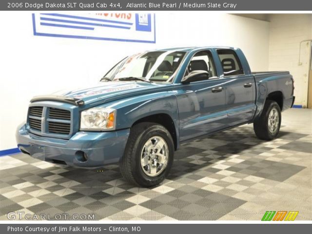 2006 Dodge Dakota SLT Quad Cab 4x4 in Atlantic Blue Pearl