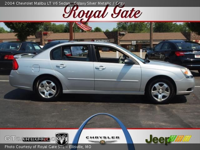 2004 Chevrolet Malibu LT V6 Sedan in Galaxy Silver Metallic