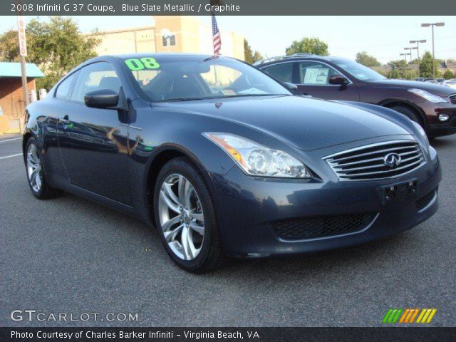 2008 Infiniti G 37 Coupe in Blue Slate Metallic