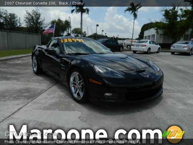 2007 Chevrolet Corvette Z06 in Black