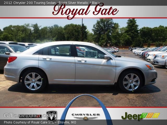 2012 Chrysler 200 Touring Sedan in Bright Silver Metallic