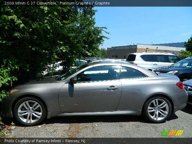 2009 Infiniti G 37 Convertible in Platinum Graphite
