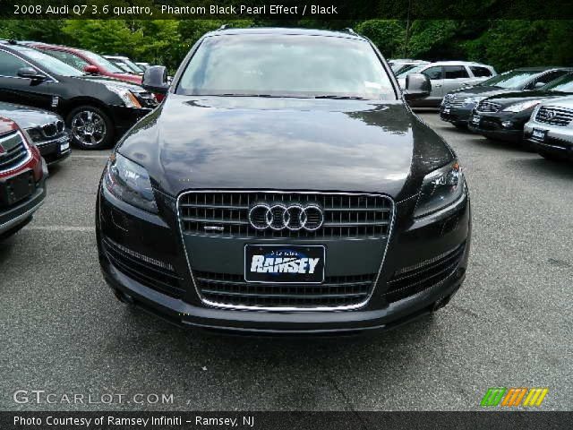 2008 Audi Q7 3.6 quattro in Phantom Black Pearl Effect