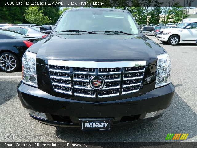 2008 Cadillac Escalade ESV AWD in Black Raven