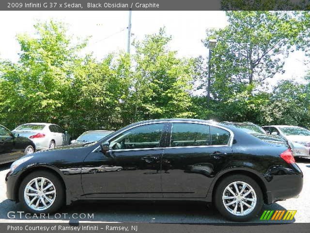 2009 Infiniti G 37 x Sedan in Black Obsidian