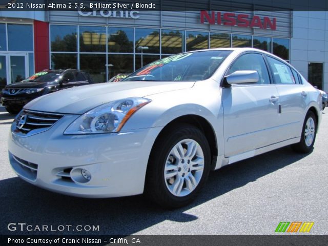 2012 Nissan Altima 2.5 S in Brilliant Silver