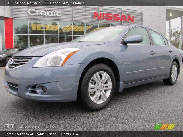 2012 Nissan Altima 2.5 S in Ocean Gray