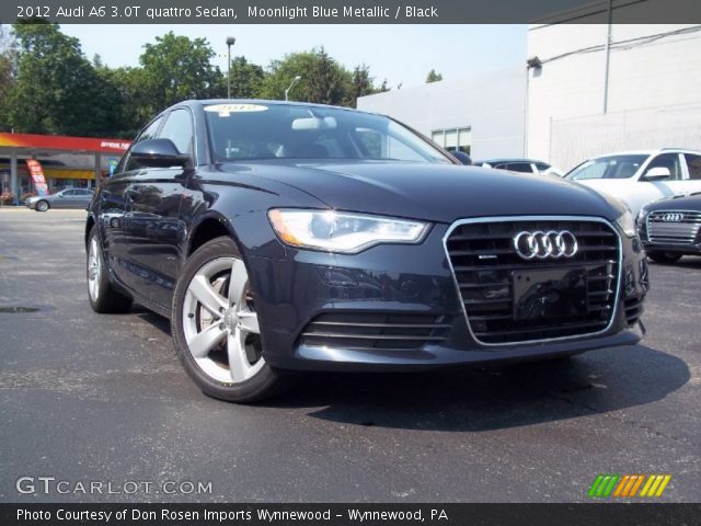 2012 Audi A6 3.0T quattro Sedan in Moonlight Blue Metallic