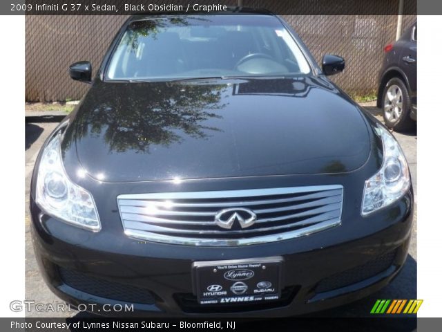 2009 Infiniti G 37 x Sedan in Black Obsidian