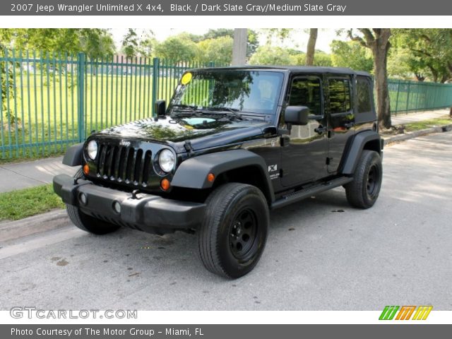 2007 Jeep Wrangler Unlimited X 4x4 in Black