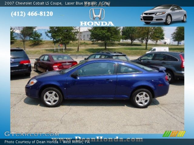 2007 Chevrolet Cobalt LS Coupe in Laser Blue Metallic