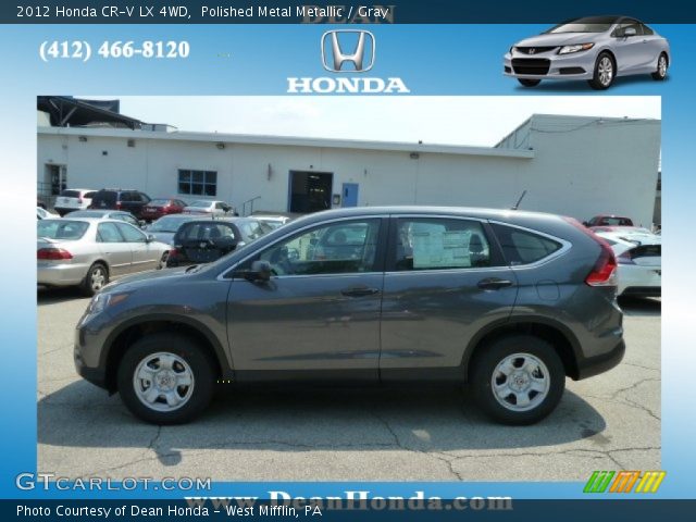 2012 Honda CR-V LX 4WD in Polished Metal Metallic