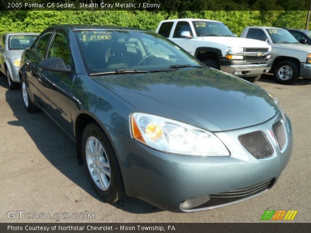 2005 Pontiac G6 Sedan in Stealth Gray Metallic