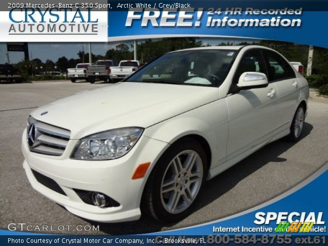 2009 Mercedes-Benz C 350 Sport in Arctic White