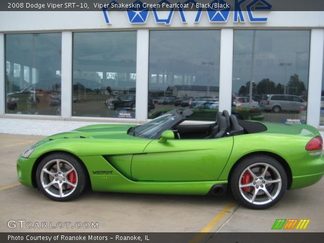 2008 Dodge Viper SRT-10 in Viper Snakeskin Green Pearlcoat