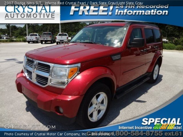 2007 Dodge Nitro SLT in Inferno Red Crystal Pearl