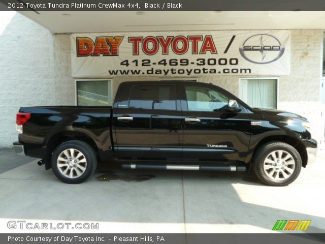 2012 Toyota Tundra Platinum CrewMax 4x4 in Black