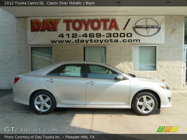 2012 Toyota Camry SE in Classic Silver Metallic
